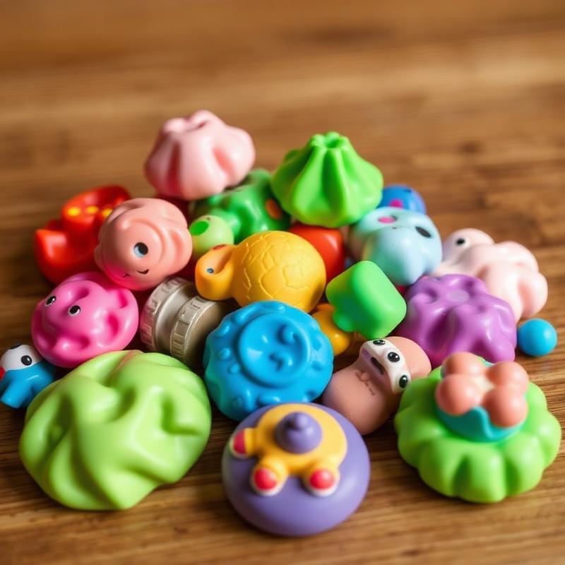 Colorful squishy sensory toys